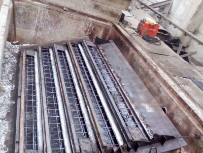 Каркас блока лестничного марша ЛМ 3